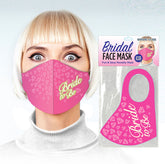 Bridal Face Mask Bride to Be Glow Novelty Mask Pink Party Supplies